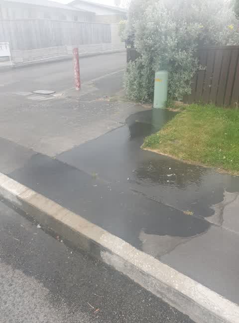 Flooding, a report photo