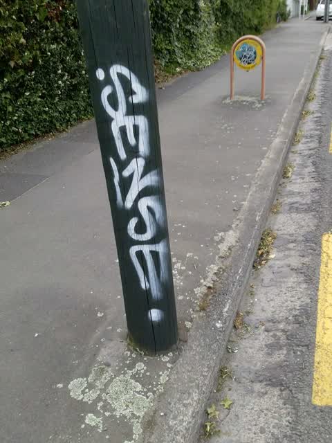 Graffiti, a report photo