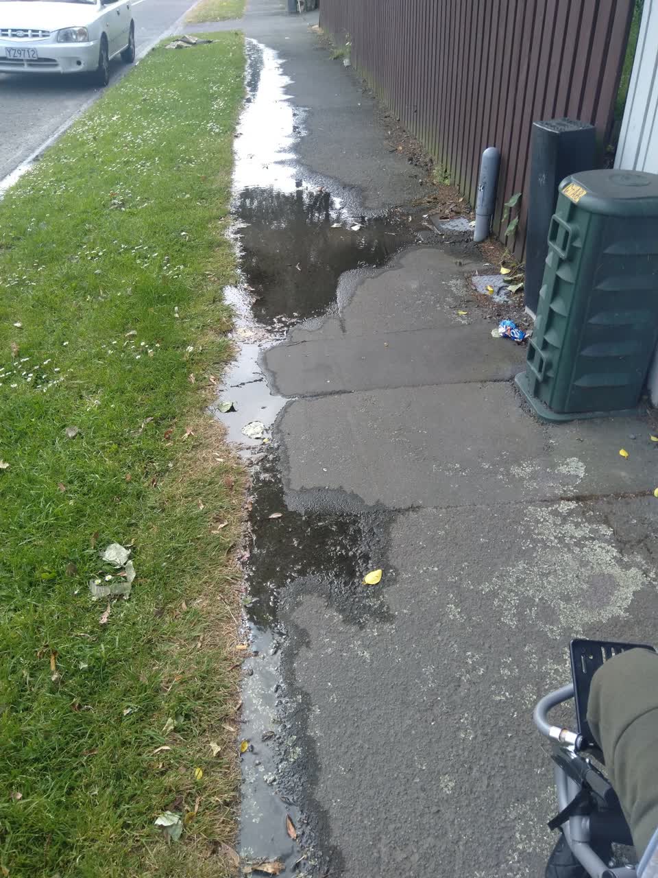 The photograph attached to this water supply report