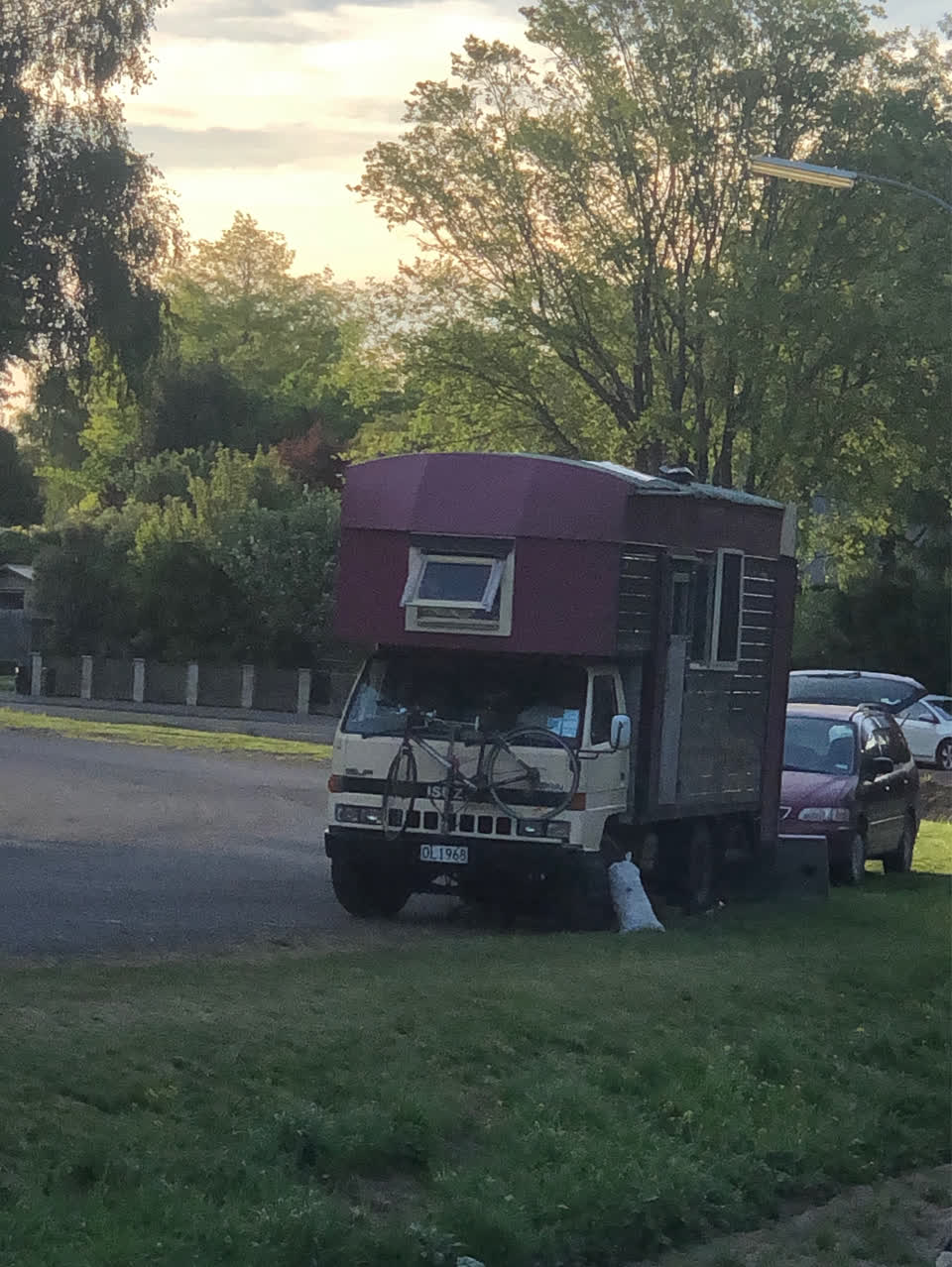 The photograph attached to this parks report