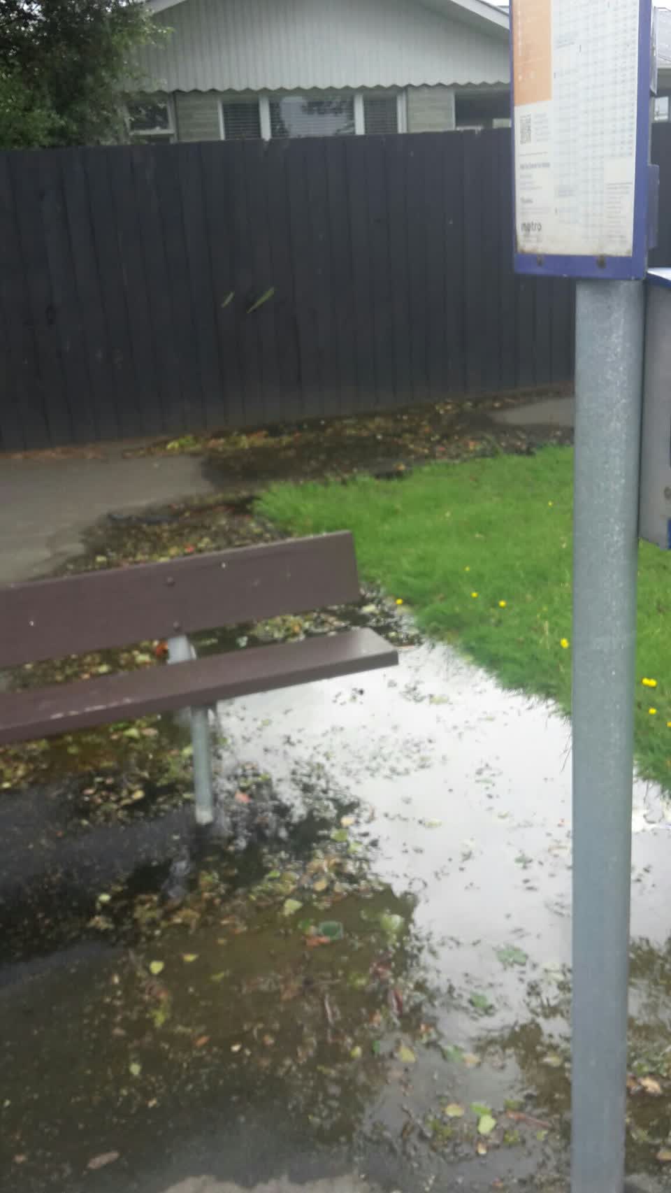 The photograph attached to this water supply report