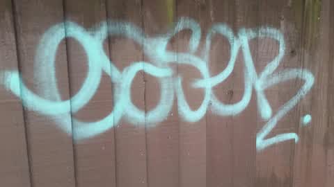 Graffiti — a report photo