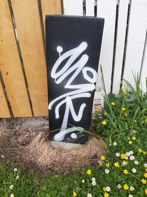 Graffiti, a report photo