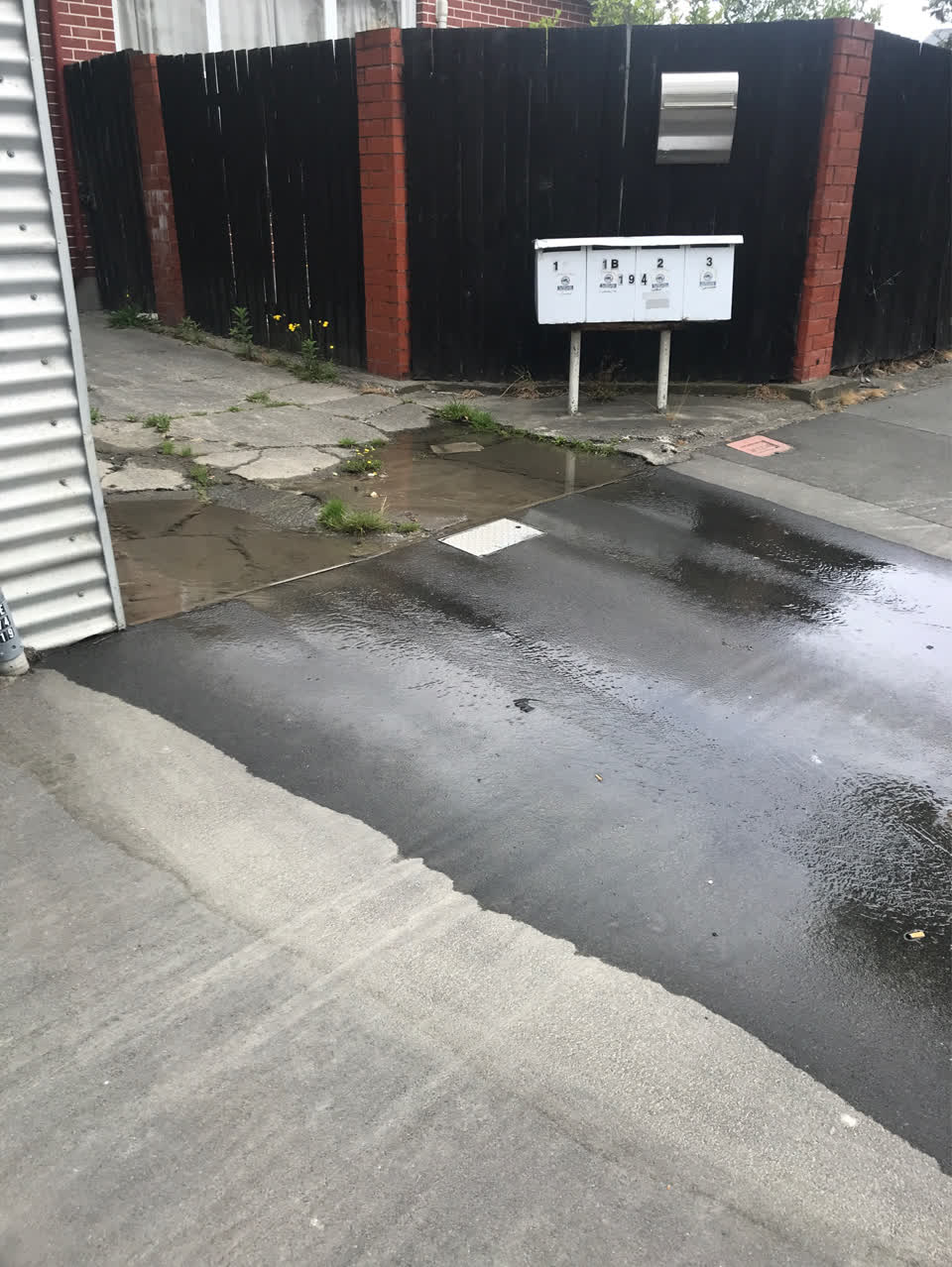 The photograph attached to this water supply report
