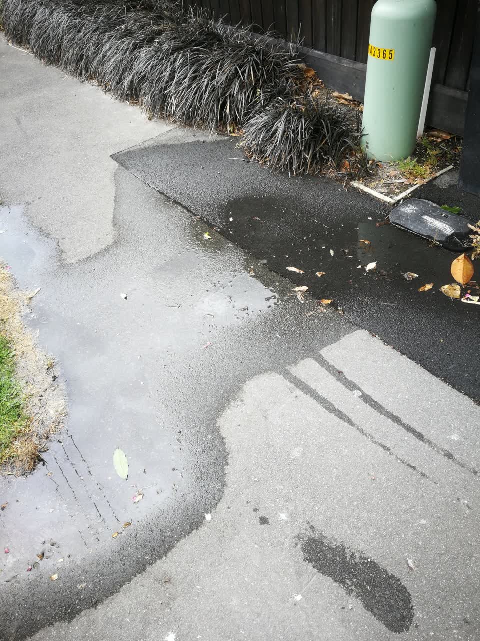 The photograph attached to this water supply report