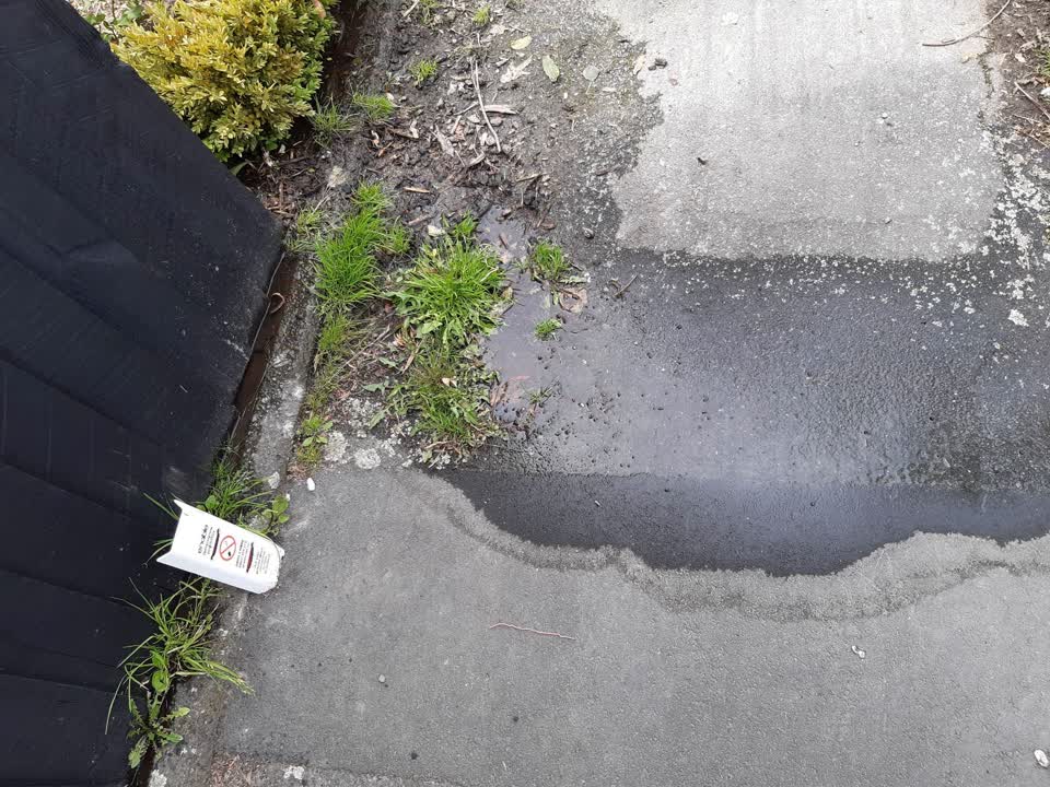 The photograph attached to this water supply report