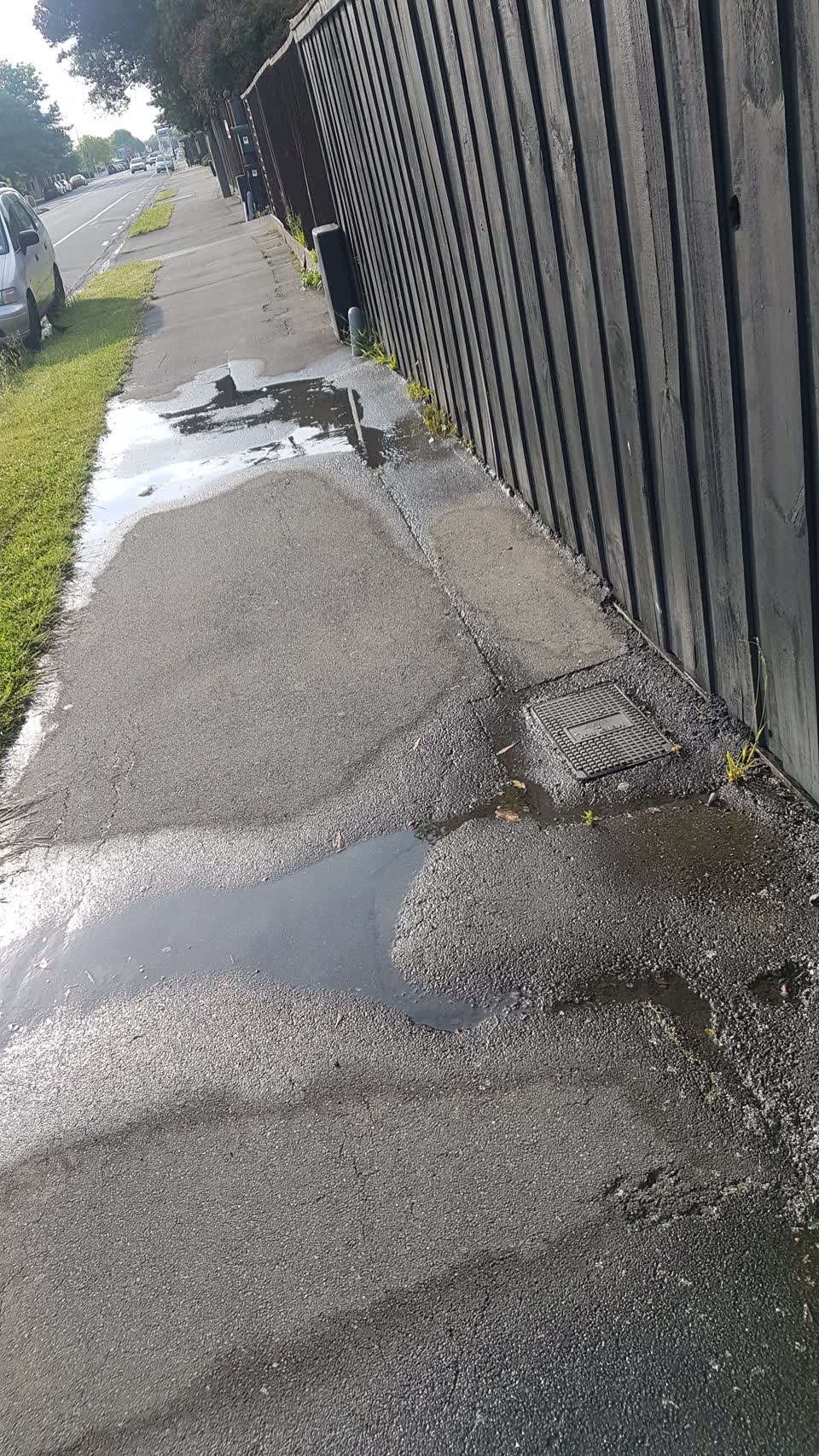 The photograph attached to this water supply report