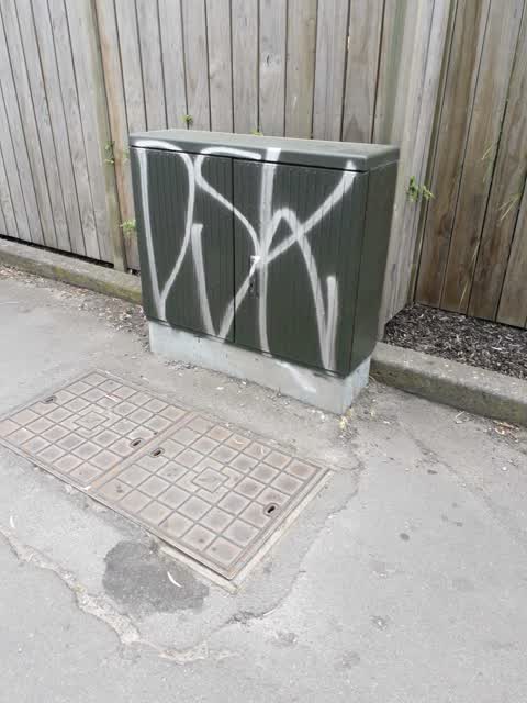 Graffiti, a report photo