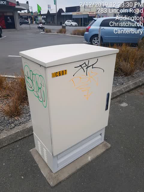 Graffiti — a report photo