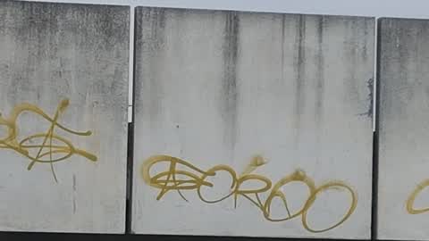 Graffiti, a report photo