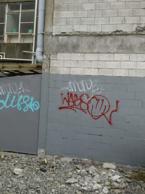 Graffiti, a report photo