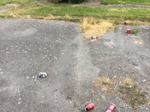 Rubbish/Recycling, a report photo