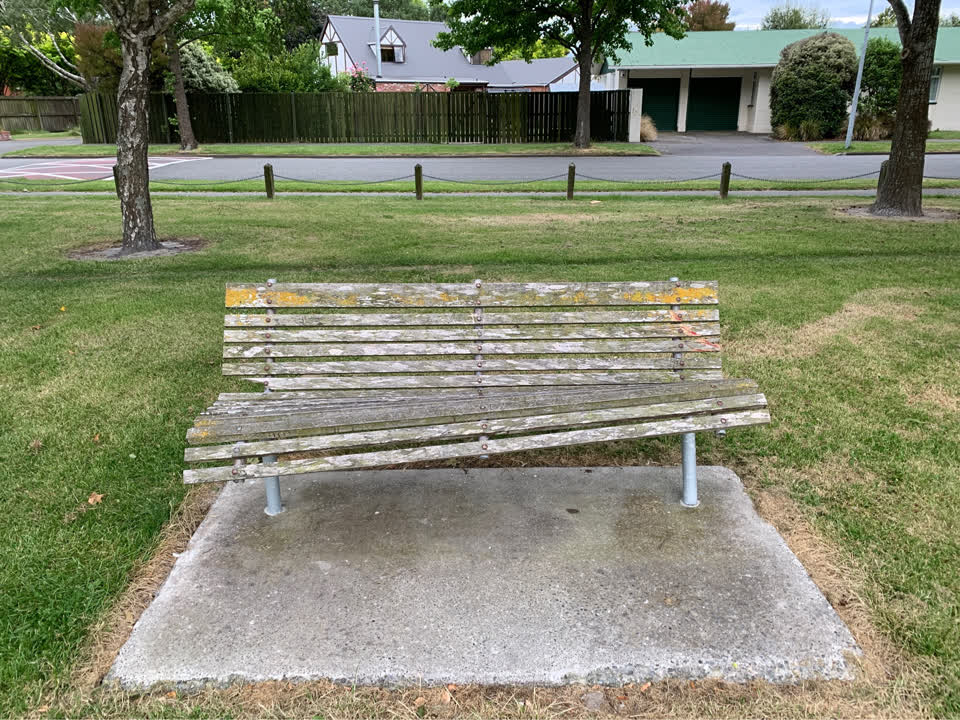 The photograph attached to this parks report