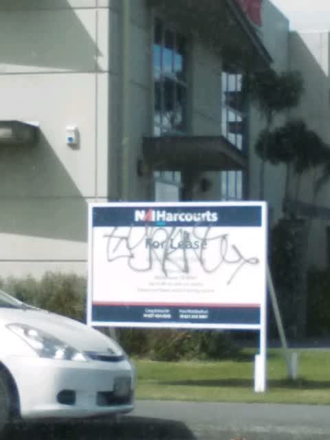 Graffiti, a report photo