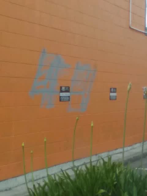 Graffiti, a report photo