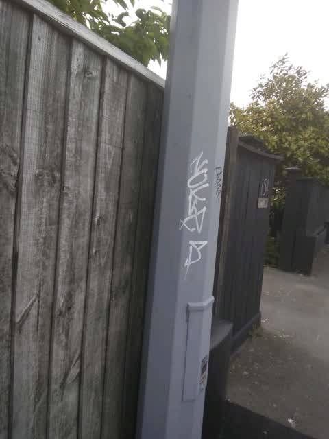 Graffiti, a report photo