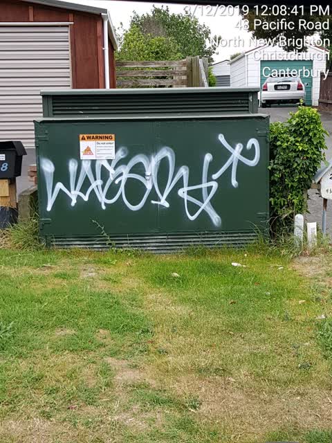 Graffiti, a report photo