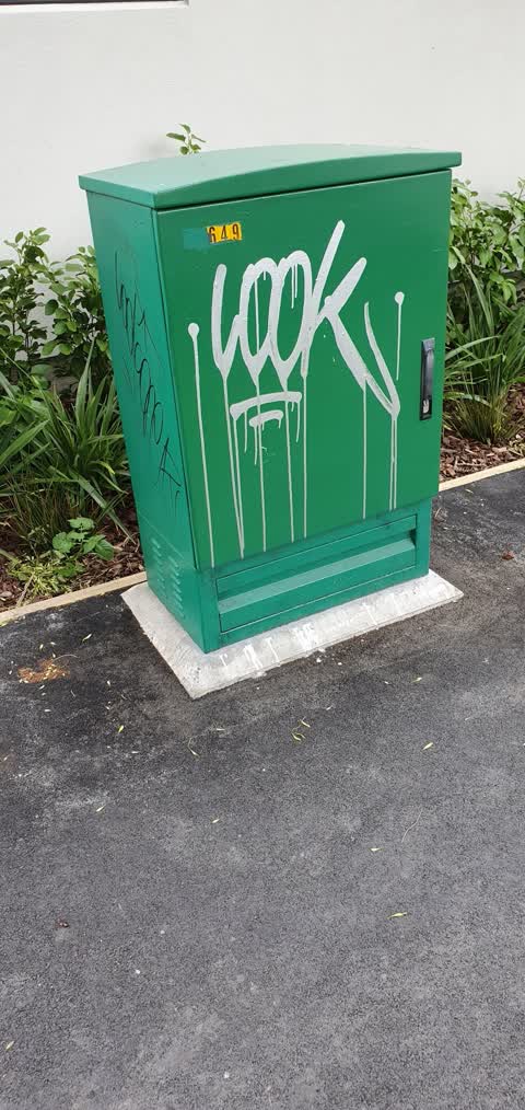 Graffiti, a report photo
