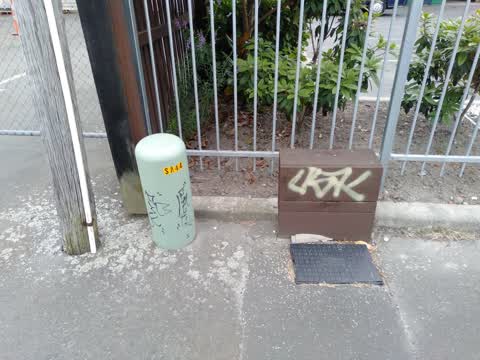 Graffiti, a report photo