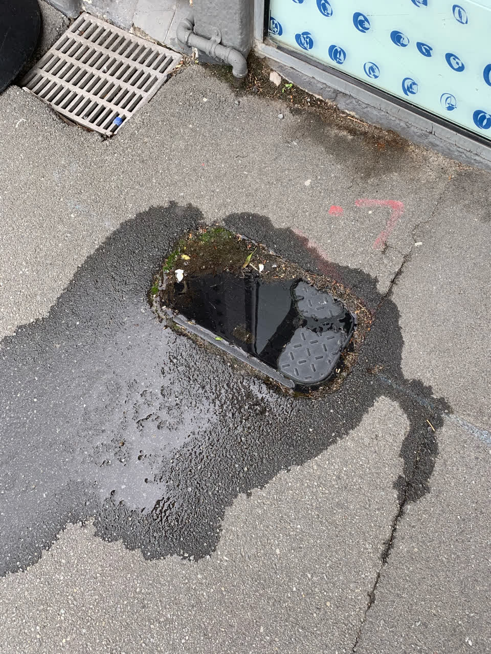 The photograph attached to this water supply report