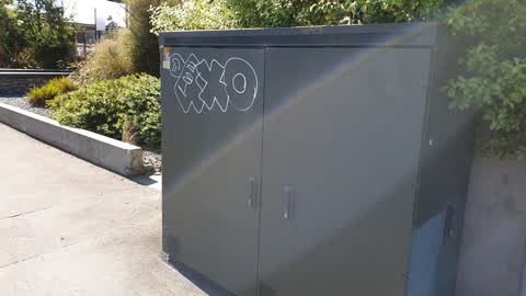 Graffiti, a report photo