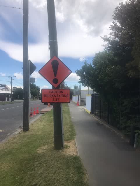 Roading/Streets, a report photo