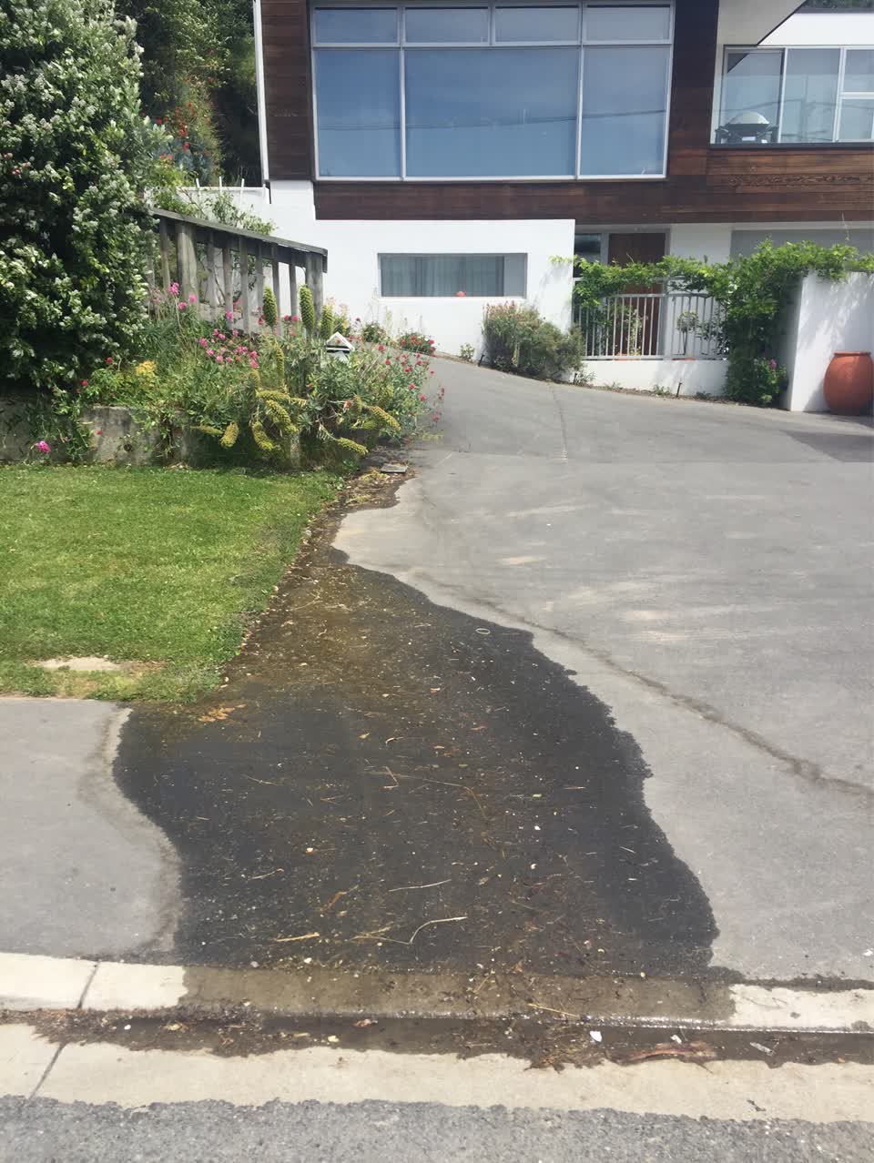The photograph attached to this water supply report