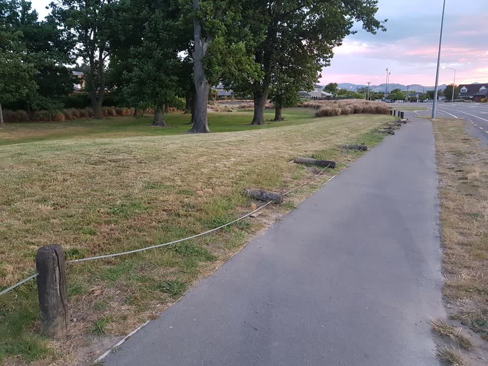 The photograph attached to this parks report
