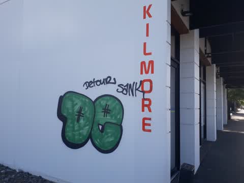Graffiti, a report photo