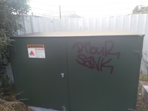Graffiti, a report photo