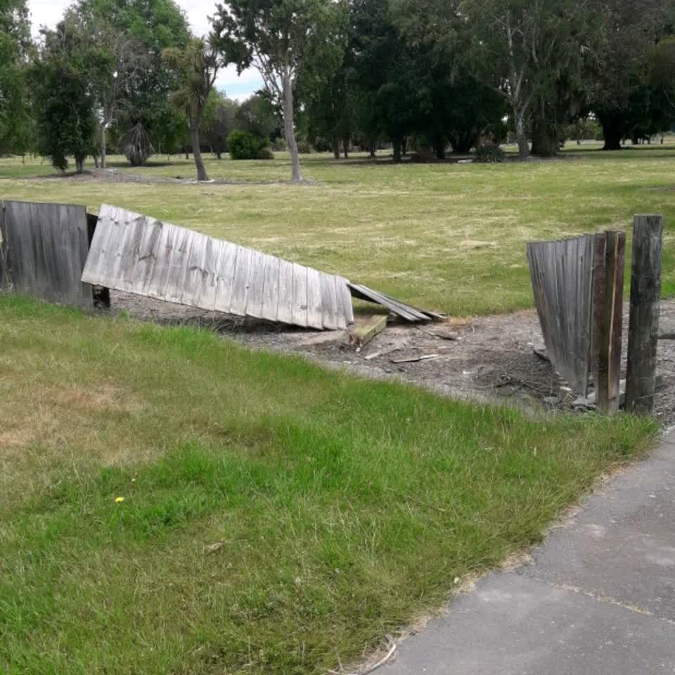 The photograph attached to this parks report