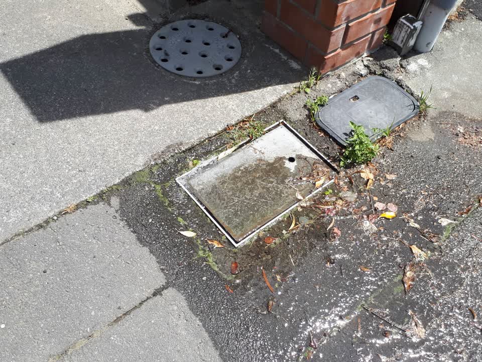 The photograph attached to this water supply report