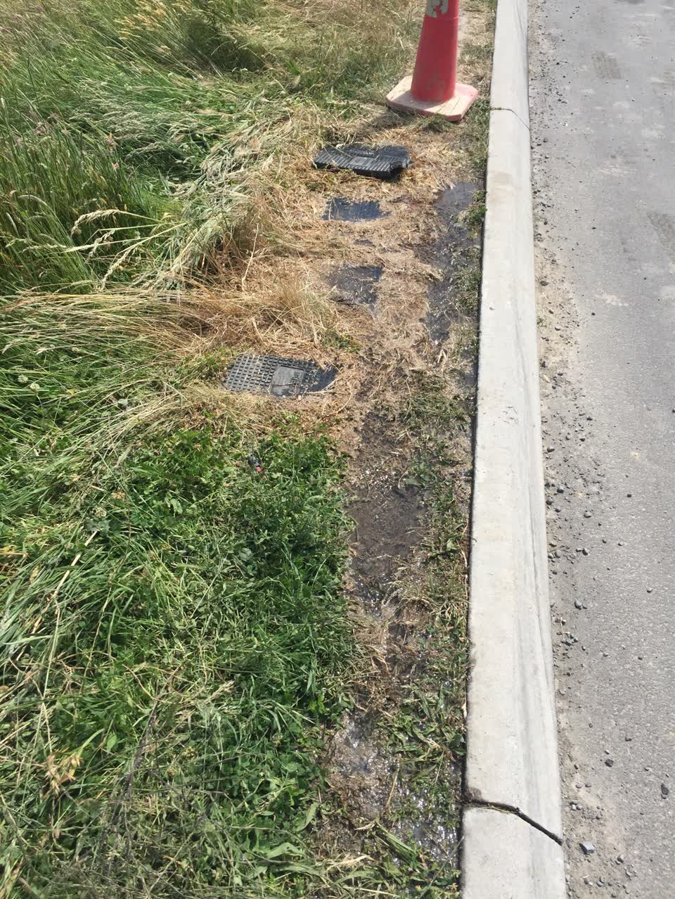 The photograph attached to this water supply report