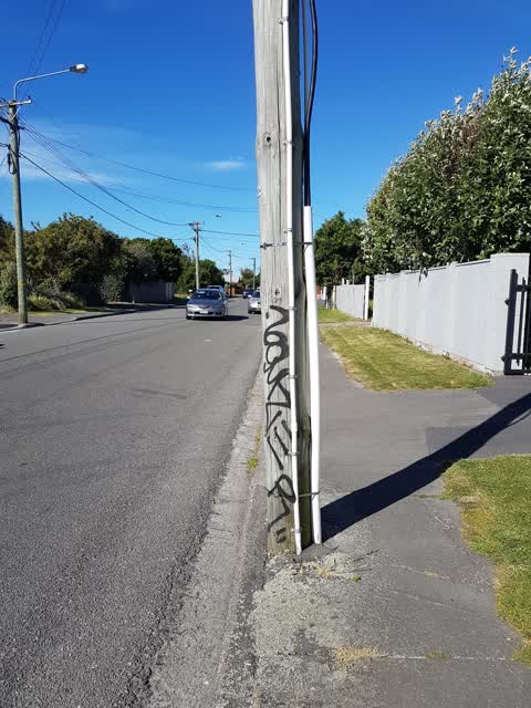 Graffiti, a report photo