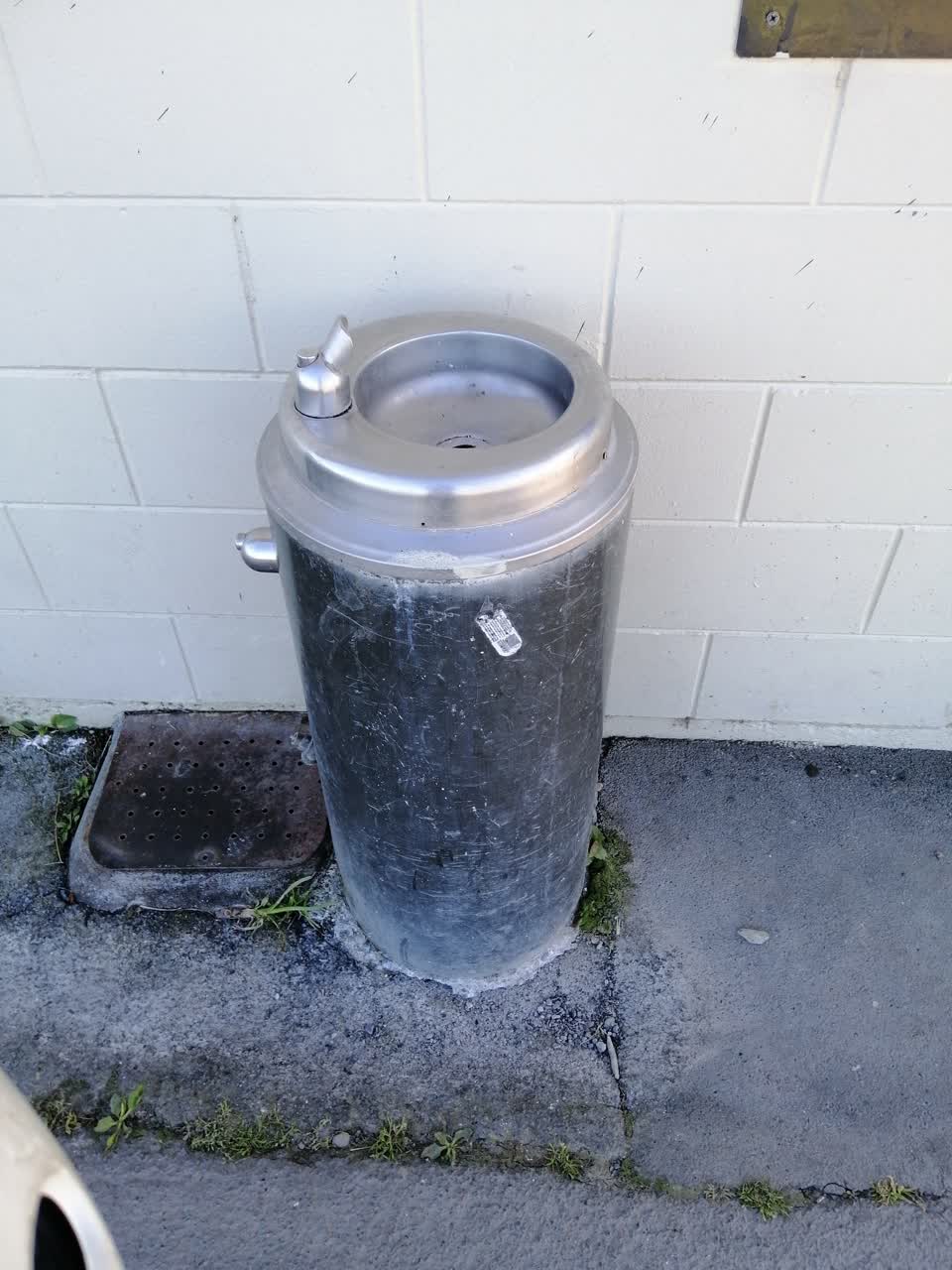 The photograph attached to this water supply report