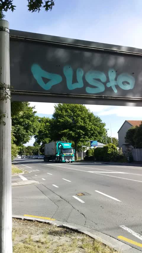 Graffiti, a report photo
