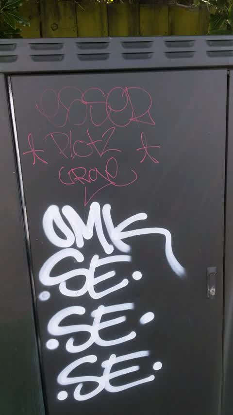 Graffiti, a report photo