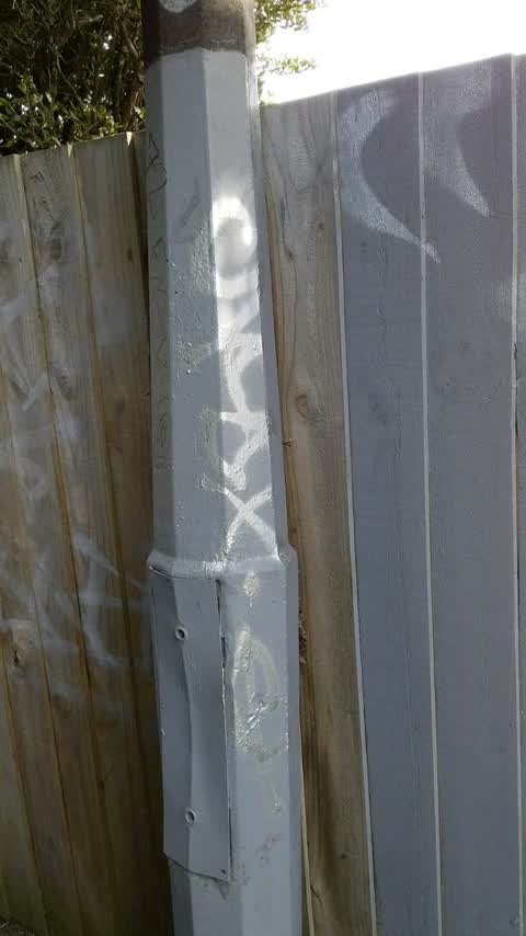 Graffiti, a report photo