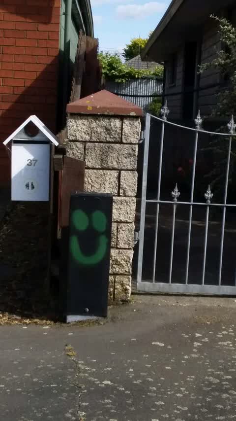 Graffiti, a report photo