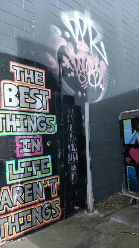 Graffiti, a report photo