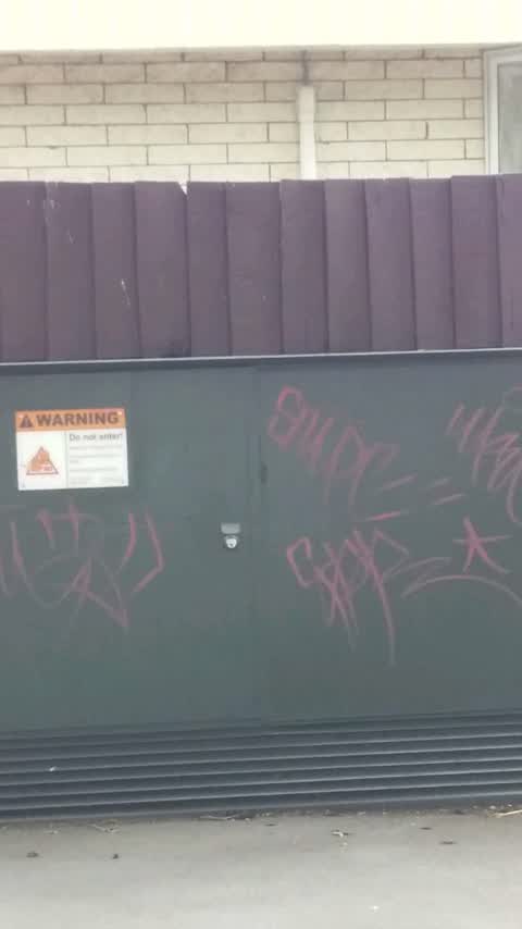 Graffiti, a report photo
