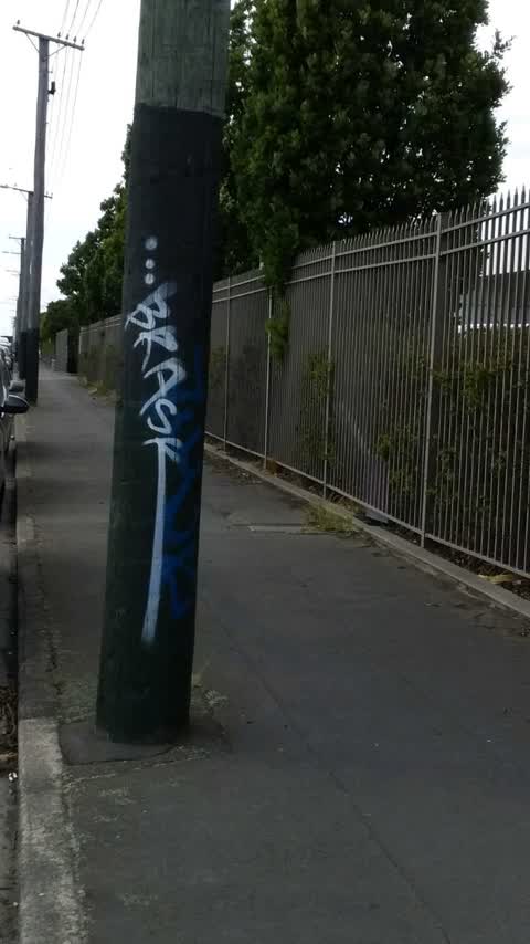 Graffiti, a report photo