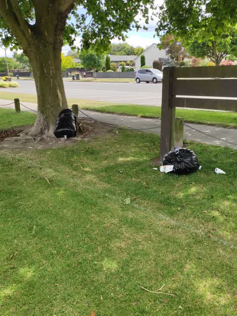Rubbish/Recycling, a report photo