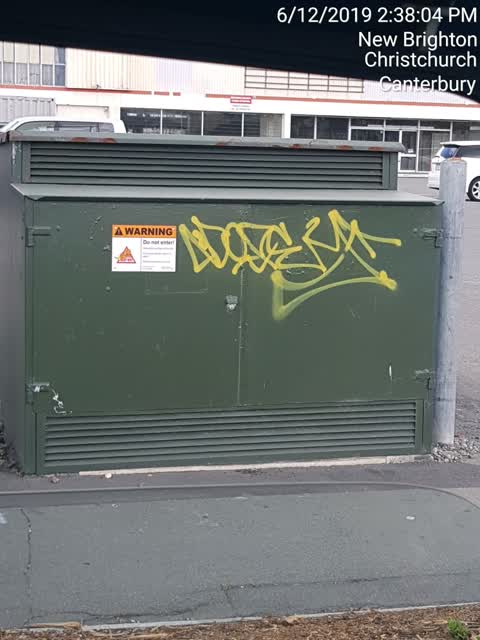 Graffiti, a report photo