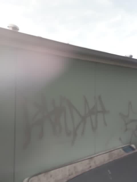 Graffiti, a report photo