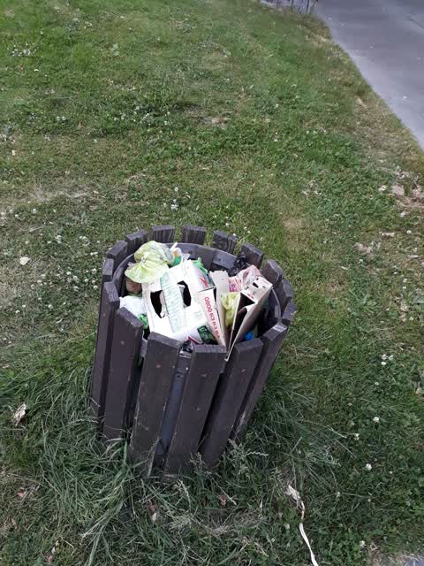 Rubbish/Recycling — a report photo