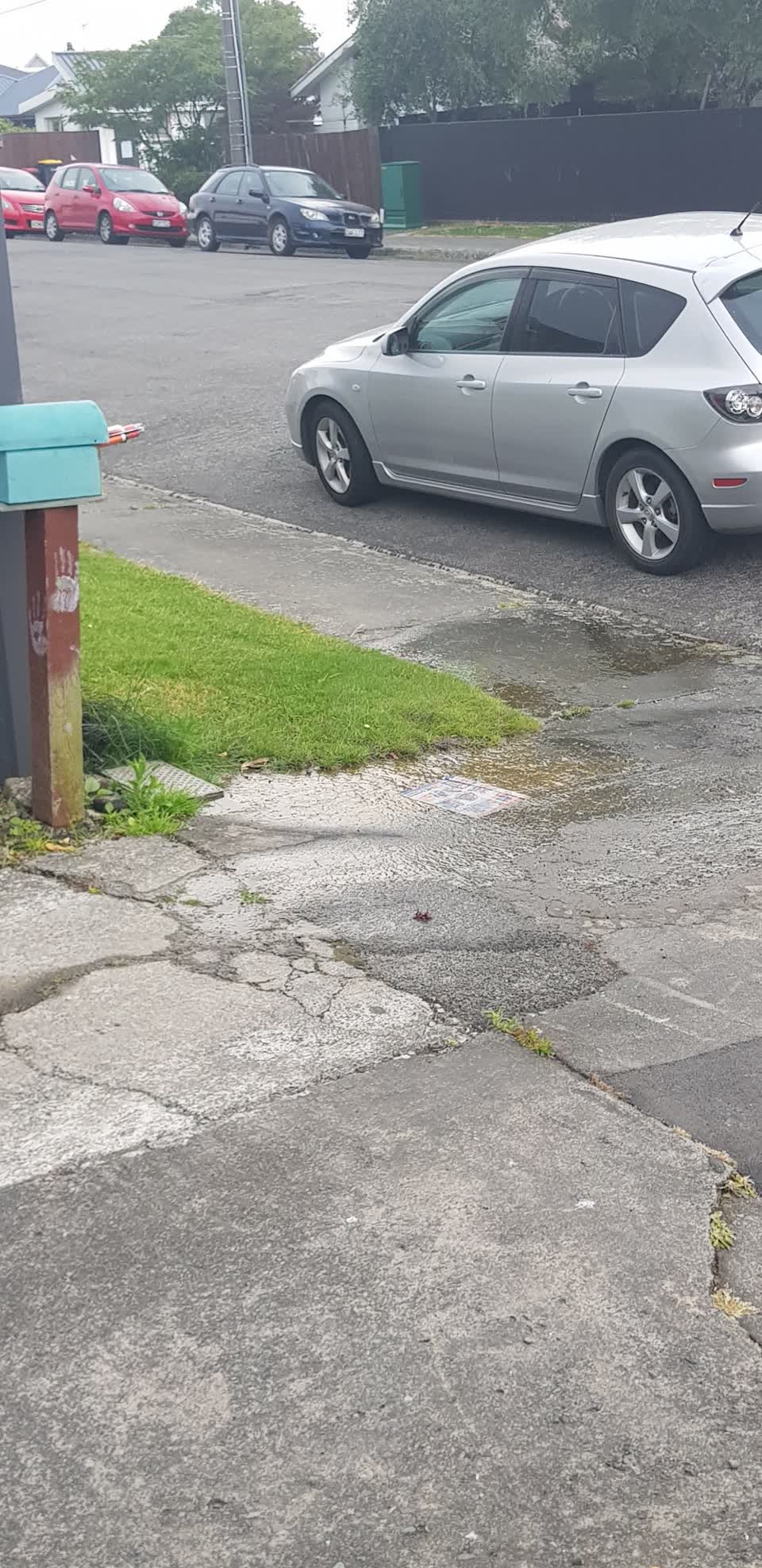 The photograph attached to this water supply report
