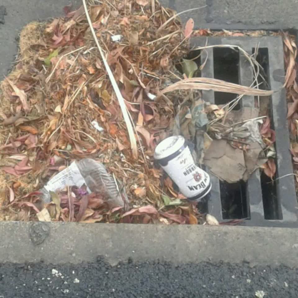 The photograph attached to this water supply report