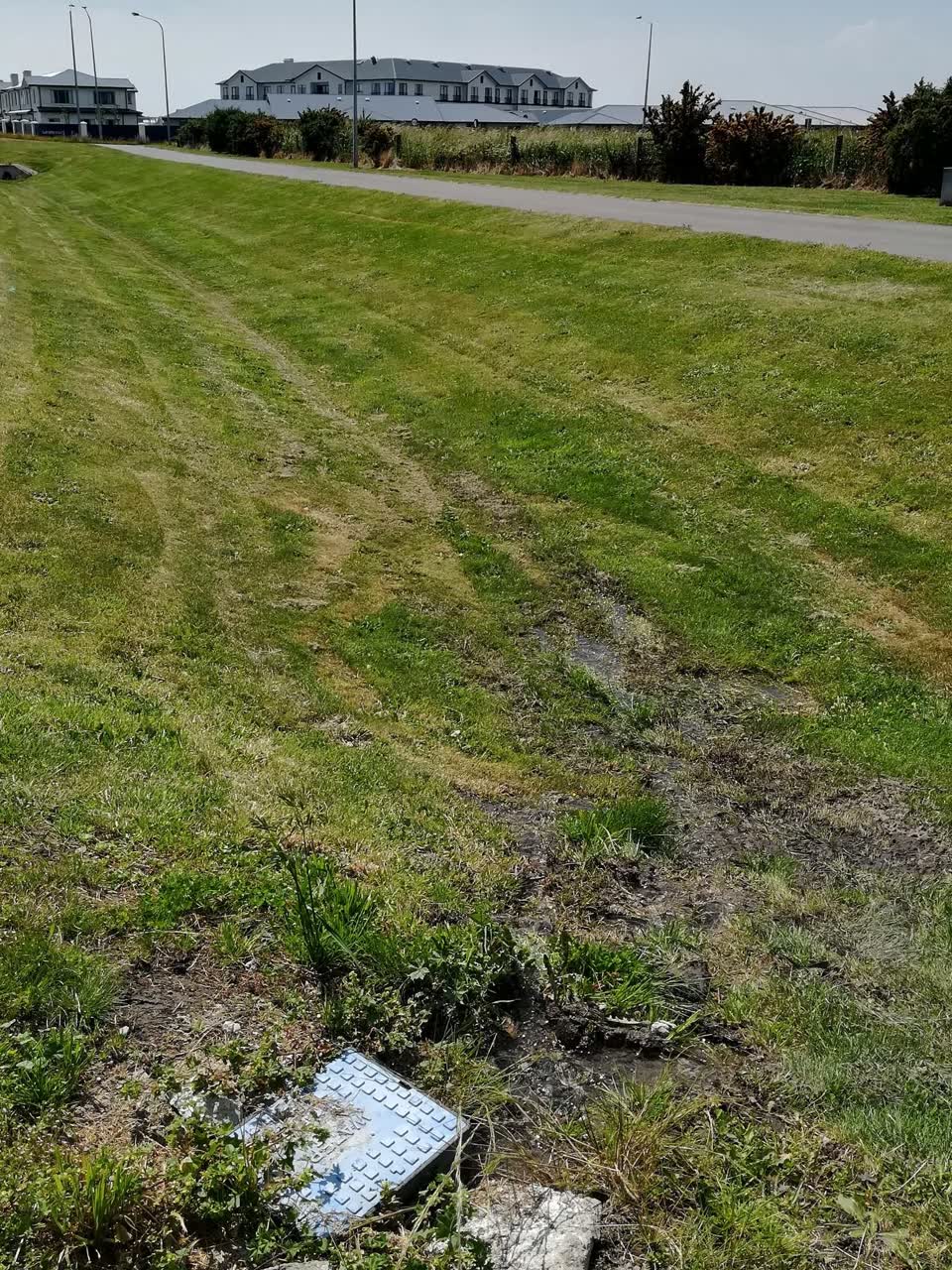 The photograph attached to this water supply report