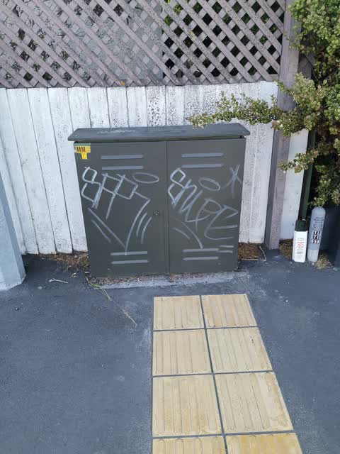 Graffiti, a report photo